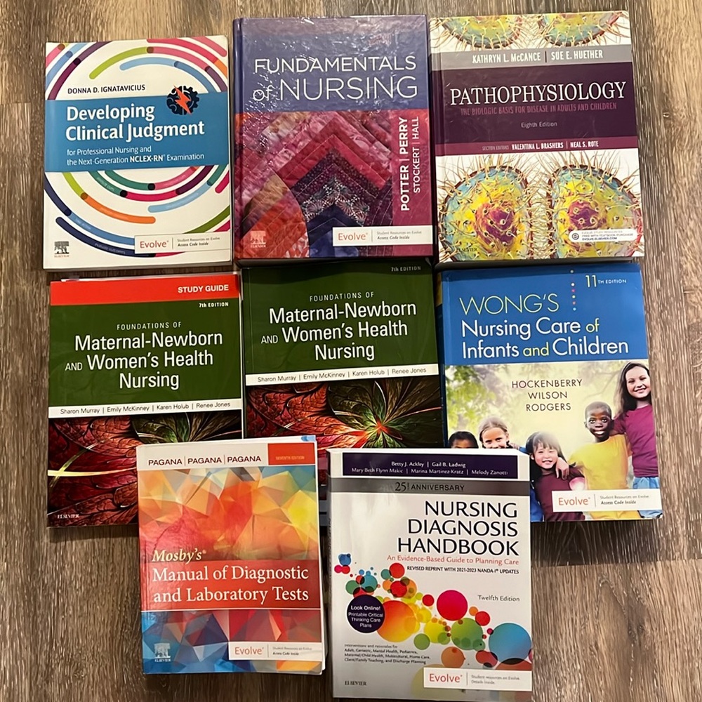 RN NURSING BOOKS